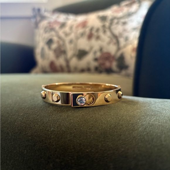 Michael Kors Gold Lock Bracelet - Picture 8 of 11